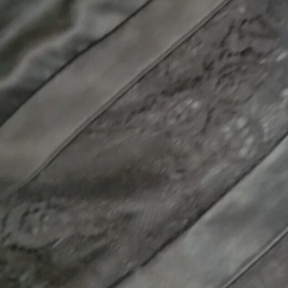 Mini Lace Black Feathers Taffeta Dress Size XXS B - Picture 2 of 8